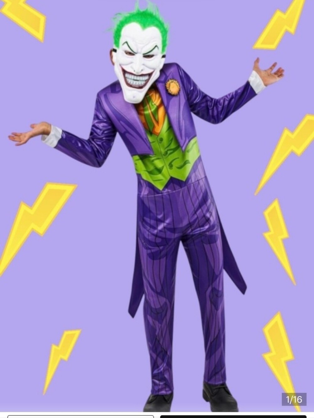 NWT Rubies The Joker Costume